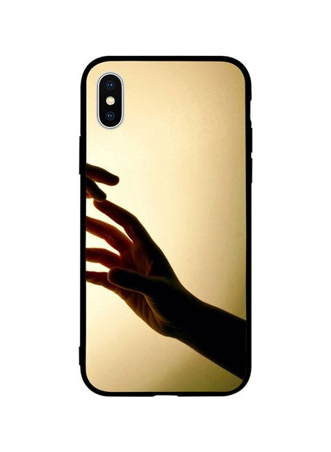 Theodor - Protective Case Cover For Apple iPhone X Touching Hand