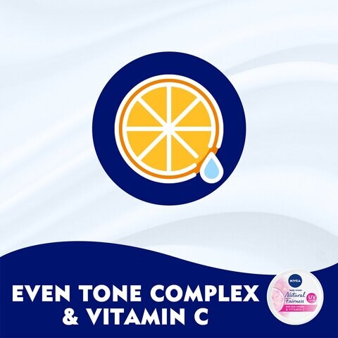 Nivea Even Tone Complex And Vitamin C Natural Fairness Body Cream For All Skin Types 200ml