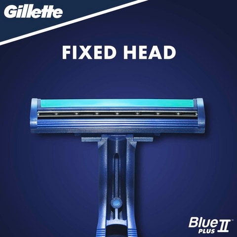 Gillette Blue II Plus Men&rsquo;s Disposable Razors 5 count