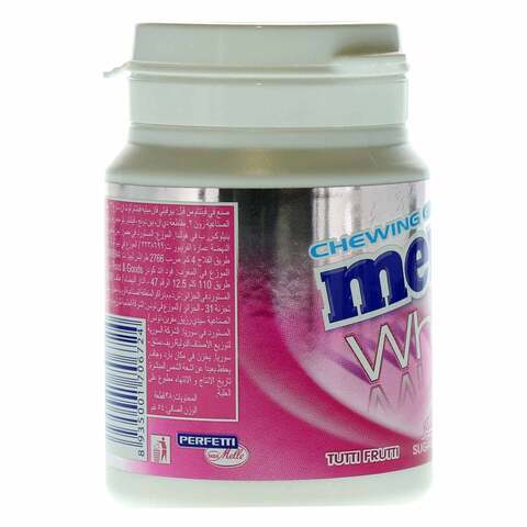 Mentos White Chewing Gum Strawberry Sugar Free 72pcs-Wholesaleshopy