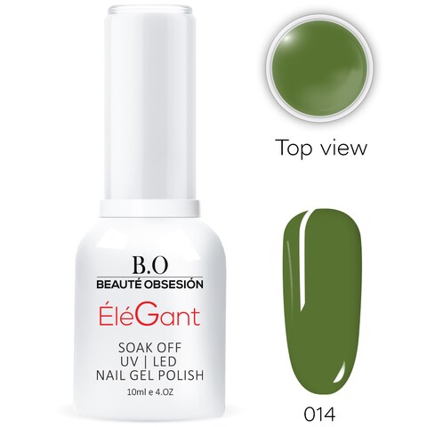 اشتري Gel polish Professional UV LED Soak Off Varnish Color Gel Nail Polish Manicure Salon- LIGHT GREEN في الامارات