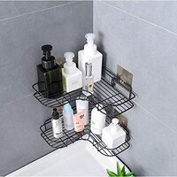 Moonroe Shower Storage Box, Bathroom Shelf, Shower With Rust-Proof Stainless Steel Adhesive, For Kitchen And Bathroom Accessories-Including Adhesive