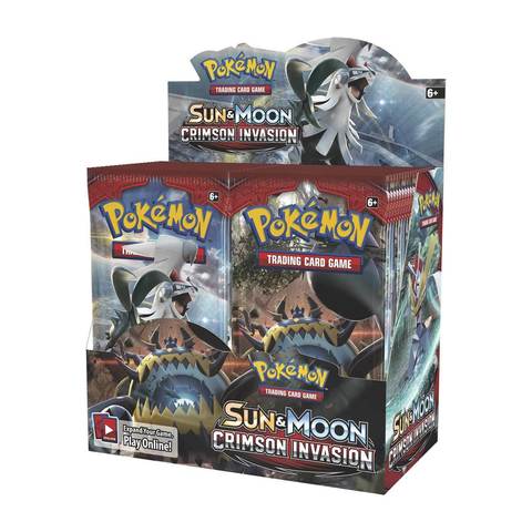 Begrip verband Opknappen Buy Pokemon Sun & Moon Crimson Invasion Booster Pack Online - Shop Toys &  Outdoor on Carrefour UAE