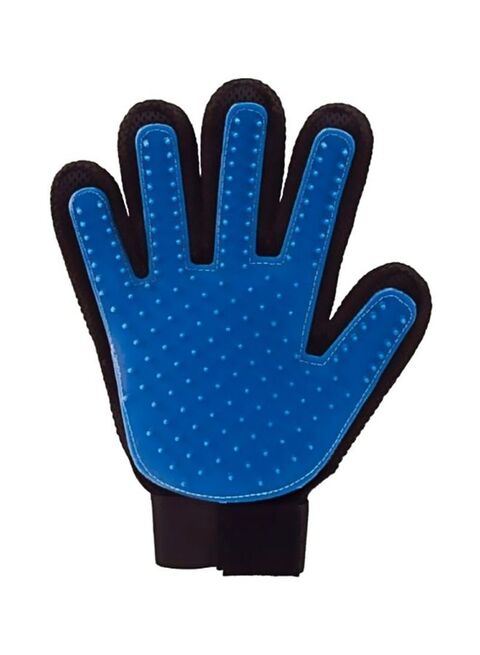 Buy Generic Grooming Massage Glove Blue/Black in Saudi Arabia