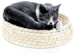 Buy Generic Summer Cat Nest Scratch Board Scratching Pad For Cat Toy Round Straw For Grinding Claws Cat Scratcher Toy Mat C11 in UAE