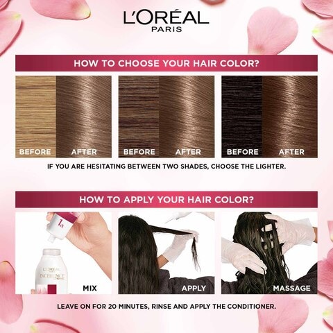 Buy L'Oreal Paris Excellence Hair Colour  Ash Blonde 100g Online - Shop  Beauty & Personal Care on Carrefour UAE