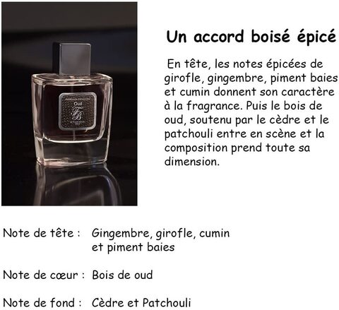 Buy Franck Boclet Eau De Perfume, Oud 100 ml Online - Shop Beauty