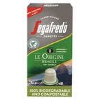 Buy Segafredo Zanetti Le Origini Brasile Nespresso Compatible Coffee Capsules 5.1g, Pack of 10 in UAE