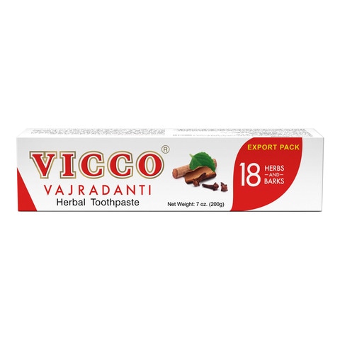 Vicco Vajradanti Herbal Toothpaste Brown 200g