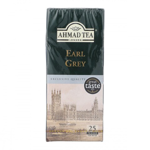 Ahmad Tea Earl Grey Tea Bags 25 pcs
