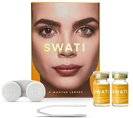 Swati 6 Months Coloured Lenses (Honey)
