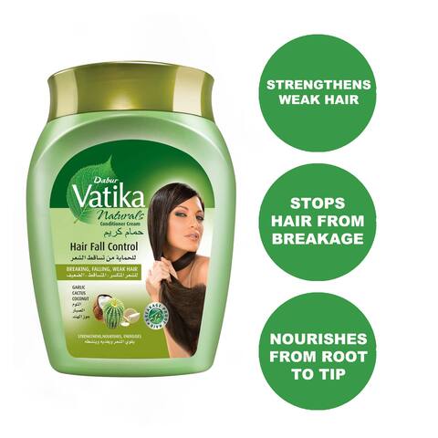 Vatika Naturals Hair Fall Control Hot Oil Treatment - 450 gram