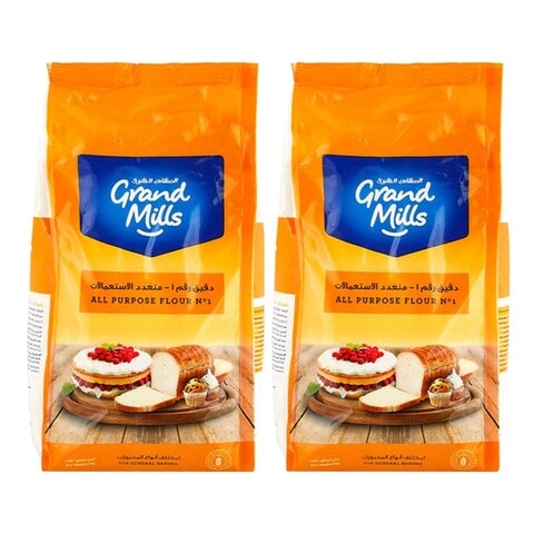 Grand Mills All Purpose Flour No.1 2kg Pack of 2