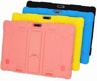 Atouch Kids Tab A10 Tablet, 10.1 Inch, Dual Sim, 4GB RAM, 64GB ROM, 4G LITE with Gifts - Blue