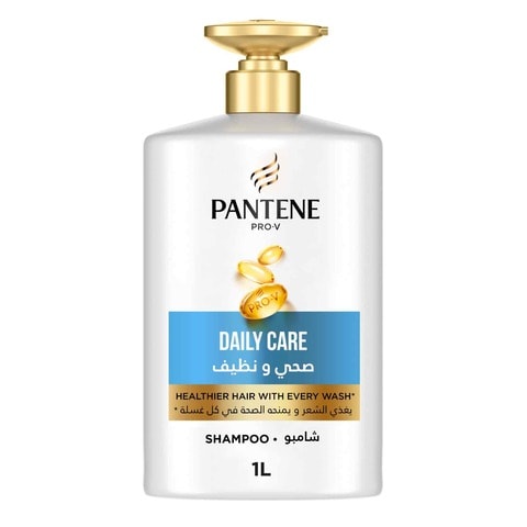 Buy Pantene Pro-V Daily Care 2in1 Shampoo Healthier Hair with Every Wash 1L in Saudi Arabia