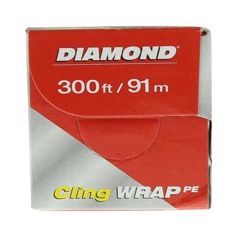 Diamond Cling Wrap Clear 300sqft