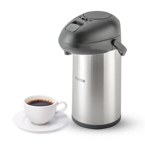 Stainless Steel Beverage Dispenser, Thermos with 20-Hour Hot  and Cold for Tea, Water, Coffee, Iced Drinks-20L: Iced Beverage Dispensers