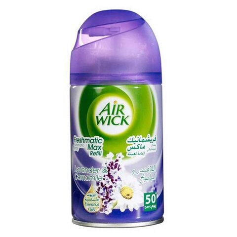 Air Wick Essential Oil Freshmatic Refill Lavender And Camomile 250ml