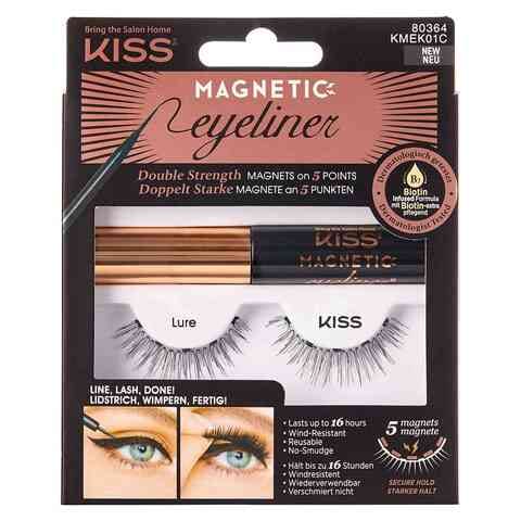Kiss Magnetic Eyeliner Kit KMEK01C Black