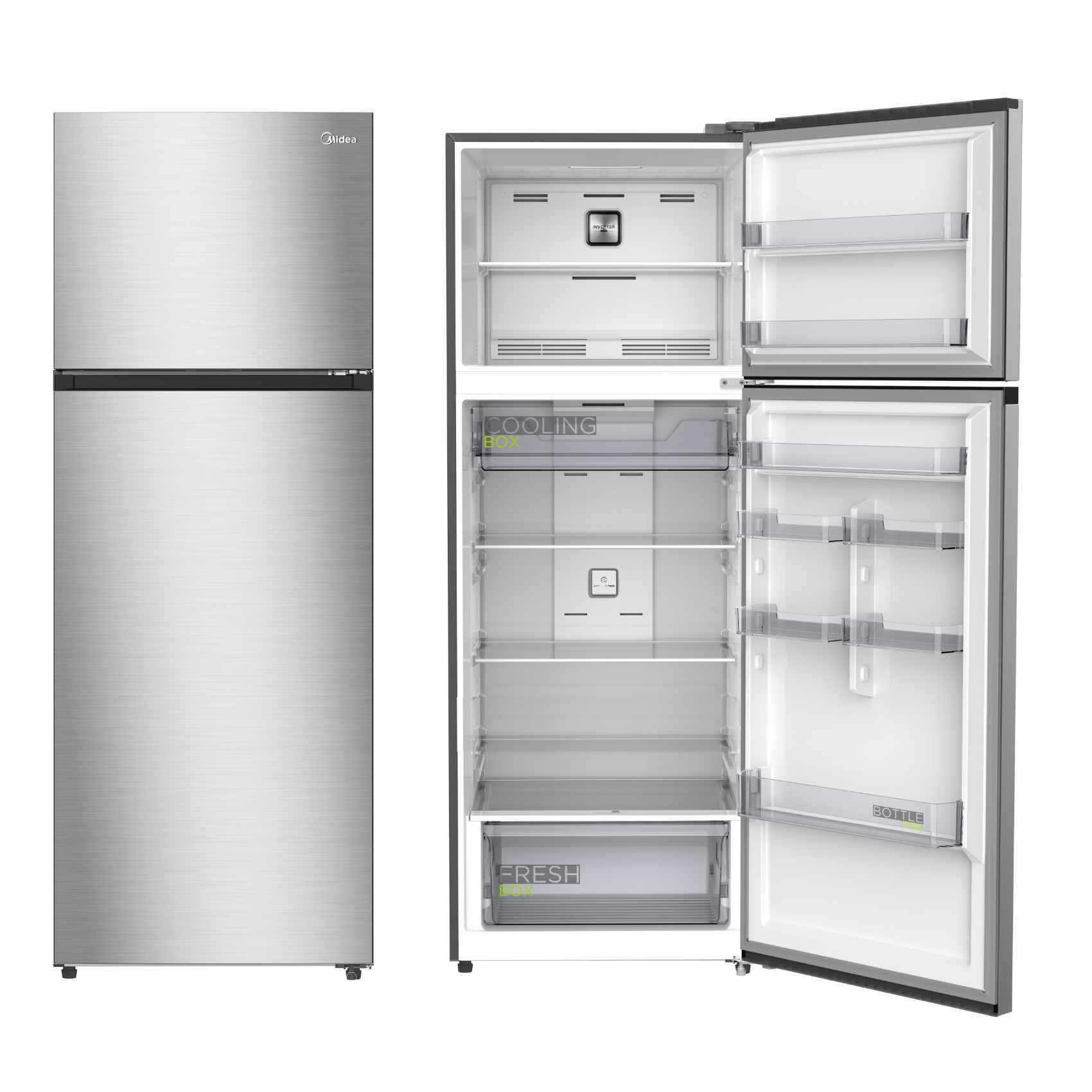 Buy Midea Fridge MDRT580 Silver 411L Online Shop Electronics