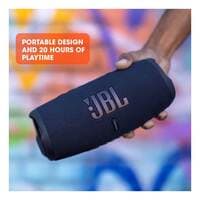 JBL Charge 5 Portable Speaker with Built-In Powerbank and Powerful JBL Pro Sound Black