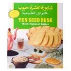 Buy Halwani  Tahhan Sesame And Baraka Seeds Ten Seed Rusk 300g in Kuwait