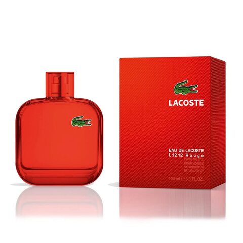 Parfum lacoste clearance rouge homme prix