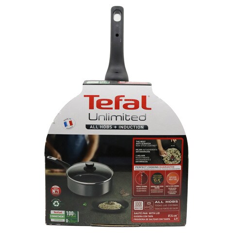 Tefal Unlimited Non-stick Induction Frypan 32cm In Black