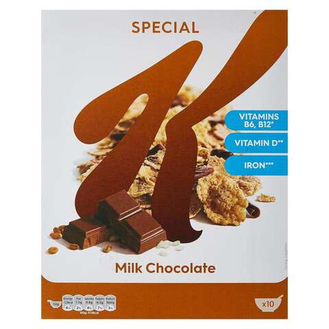 Kellogg&#39;s Special K Milk Chocolate Flakes 300g