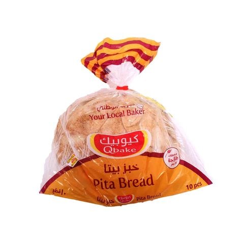 Qbake Pita Bread 10&#39;s
