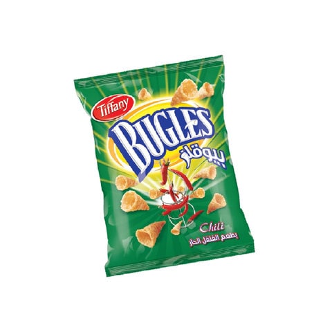 Tiffany Bugles Potato Chips With Chili 13g