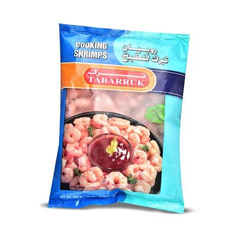 Buy TabarrUnited Kingdom Cooking Shrimps 500g in Saudi Arabia