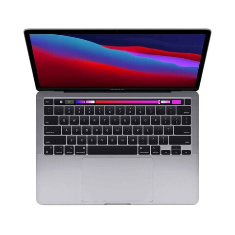 Apple MacBook Pro M1 Chip MYD82LL 13-inch, 8GB RAM, 256GB SSD - Space Gray (English Keyboard)