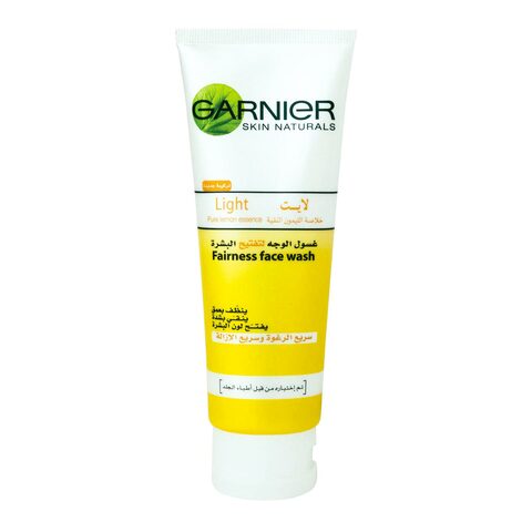Garnier Skin Naturals Light And Radiant Fairness Face Wash White 100ml