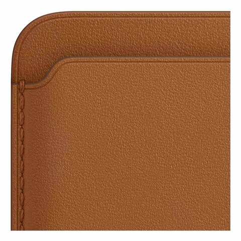 Apple Leather Wallet With MagSafe Brown