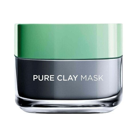 L&#39;Oreal Paris Detoxify Pure Clay Mask With Charcoal Grey 50ml