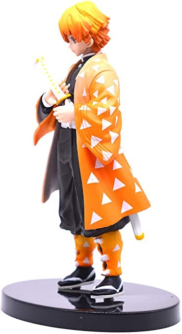 Zaroter 15 cm Demon Slayer: Kimetsu no Yaiba Standing Collectible PVC Model Toys Action Figure (Zenitsu Agatsuma)