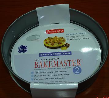 Prestige BakeMaster 2 Springform Cake Tin Grey 27.8cm