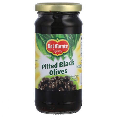 Del Monte Pitted Black Olives 235 gr