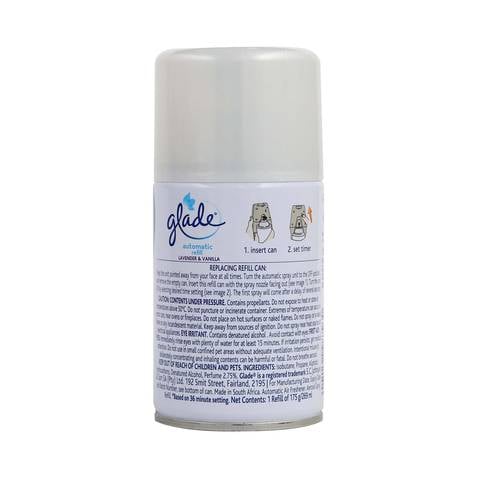 Glade Air Freshener Automatic Refill Lavender and Vanilla 269ml