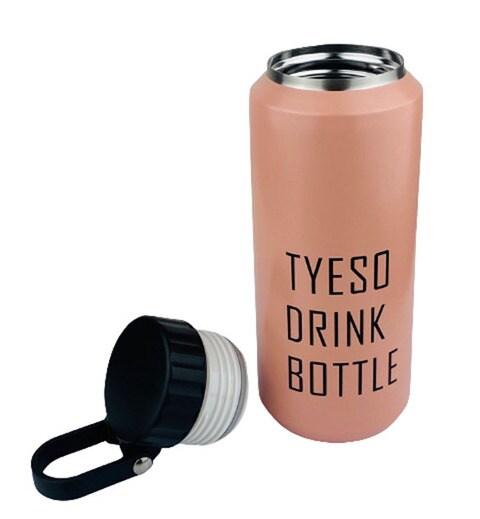 Tumbler - Stainless Steel Vacuum Insulated Travel Tumbler with Double Partition SEALING Ring - 500ml (PINK)