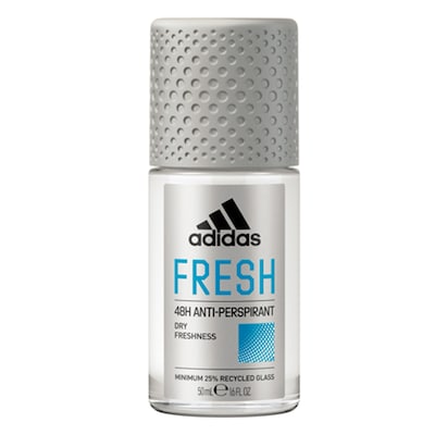 Buy Adidas Deodorant Fresh Cool And Care 50ML 2+1 Free - Beauty & Personal Care on Carrefour Lebanon