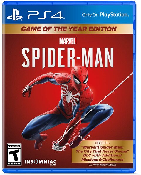 Spiderman: Game Of The Year Edition - Playstation 4 (PS4) By Insomniac