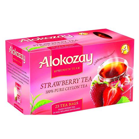 ألوكوزاي شاي بالفراولة 25 كيس