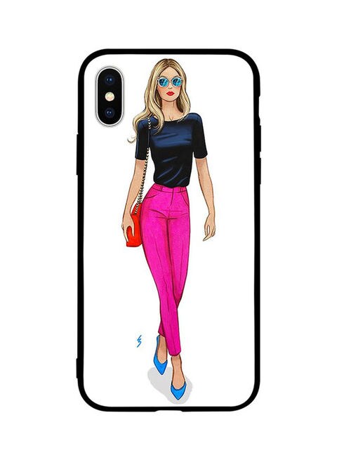 Theodor - Protective Case Cover For Apple iPhone X Shopping Girl