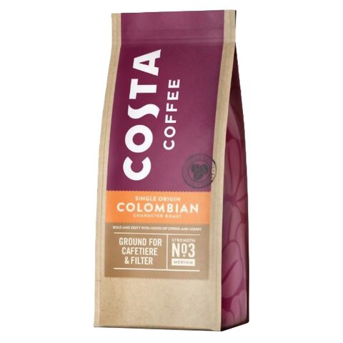 Costa Roast And Ground Colombian Coffee 200g