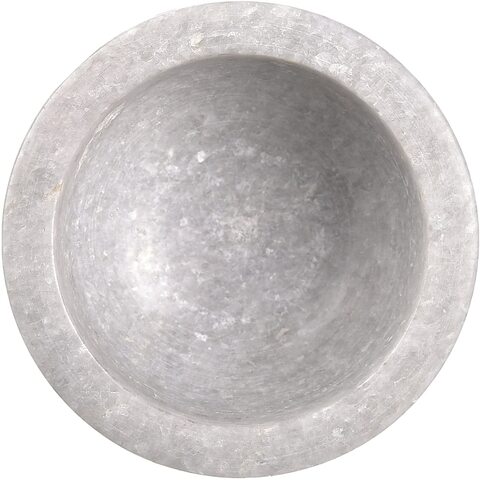 Lion Hand Held Marble Mortar And Pestle Set Herb Grinder Size 5x4 Inches 12.75 cm Original Made In Pakistan