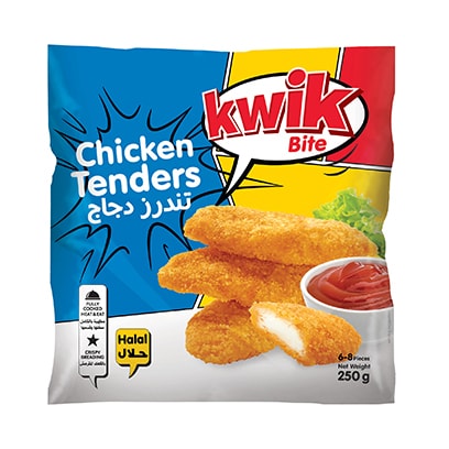 Kwik Bite Crispy Chicken Tenders 250GR