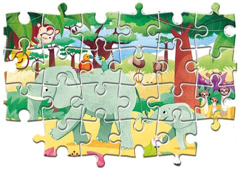 Clementoni Puzzle Play For Future Tied Together 2X20 Pieces