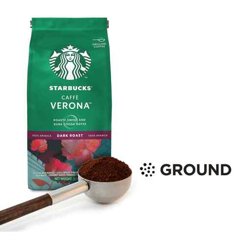 Starbucks Caffe Verona Dark Roast Coffee 200g